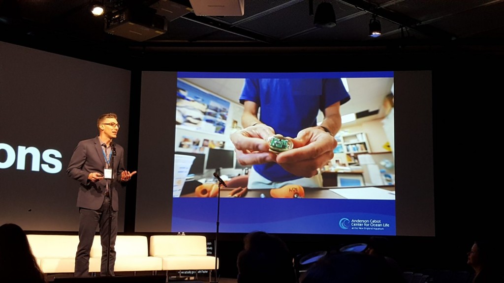 Dr. Nick Whitney presents at a Lightning Talk at the MIT Media Lab on February 26, 2018.