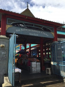 Hunting for a soldering iron around Victoria’s Sir Selwyn Selwyn-Clarke market. (Photo: Joleen Heiderich, MIT/WHOI Joint Program)