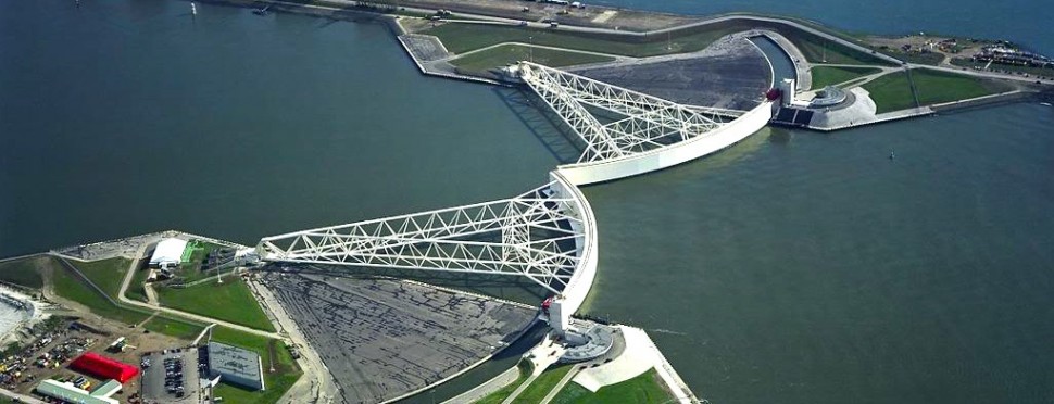 Maeslantkering Barrier in Holland